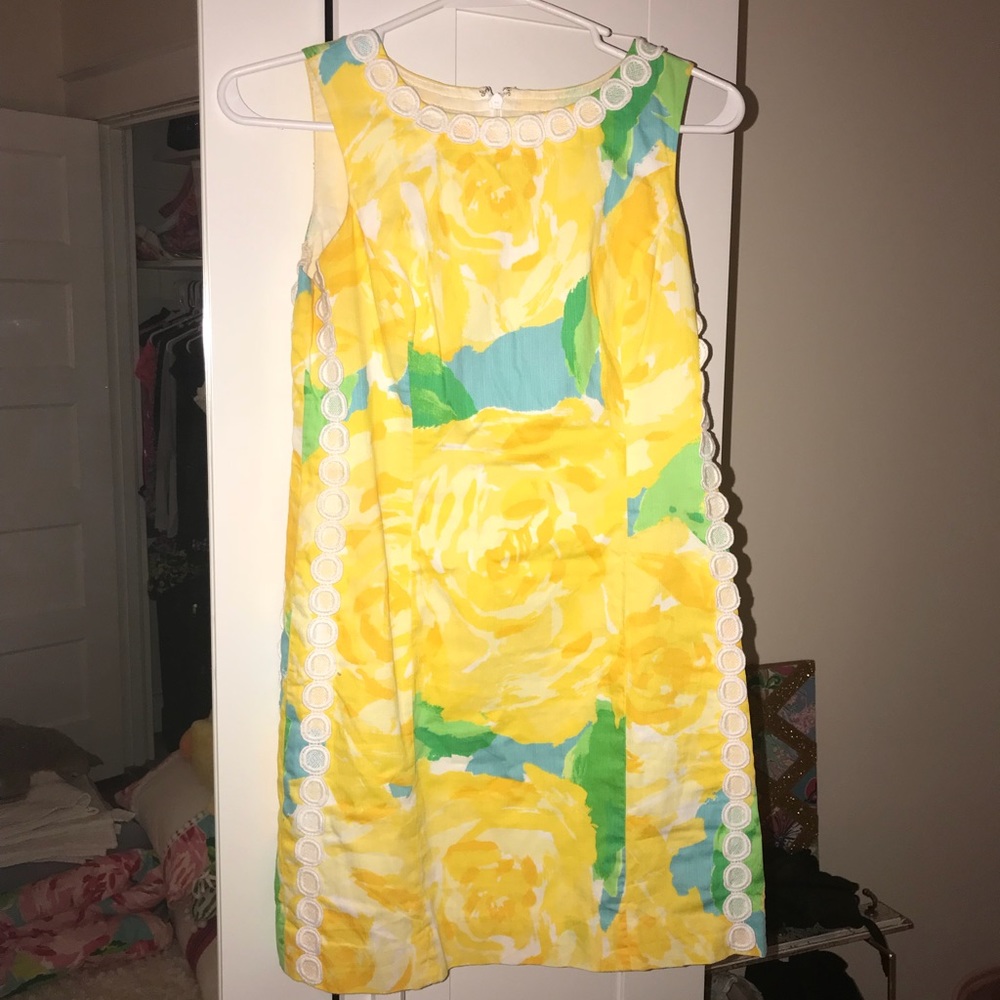 Lilly Pulitzer First Impressions Mila Shift Size 0